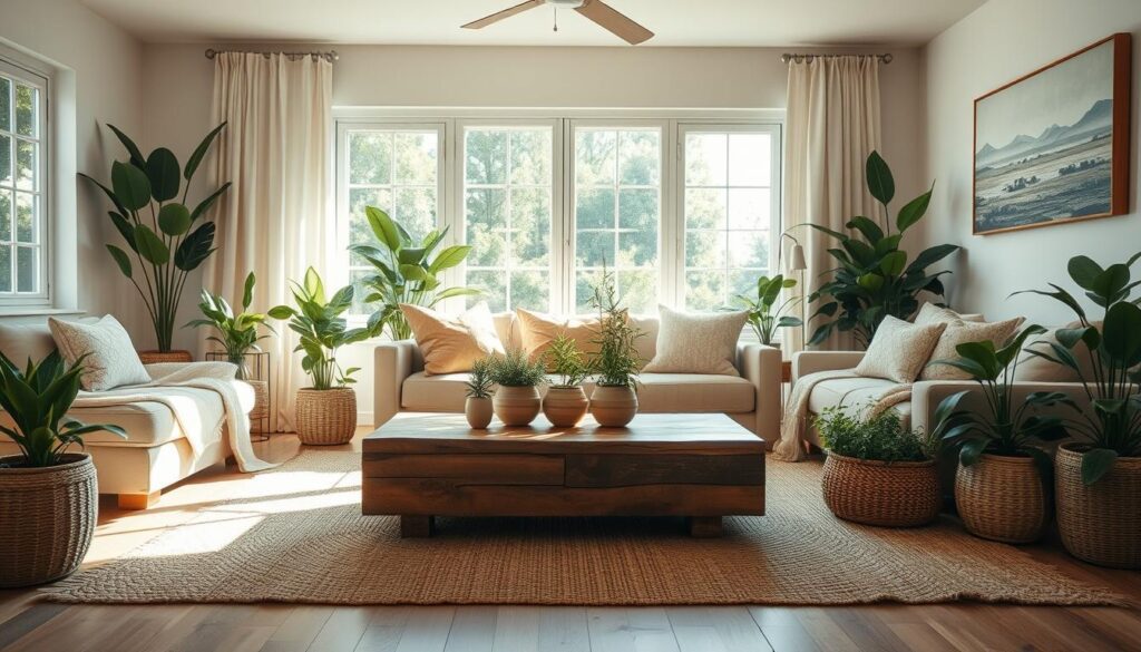 earthy natural organic home decor