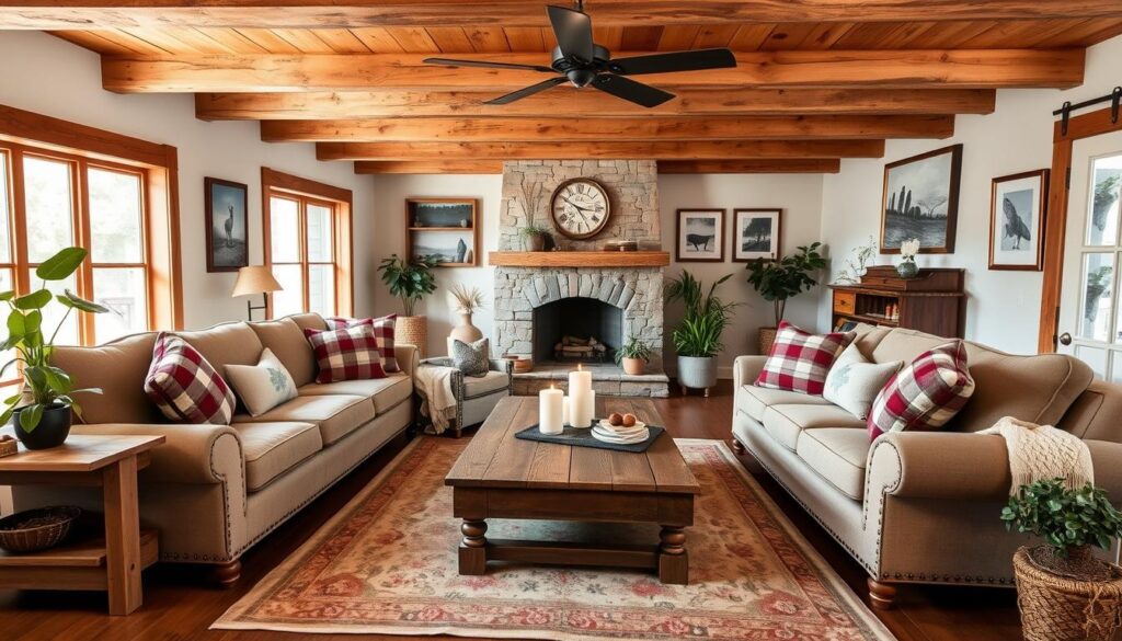 farmhouse living room