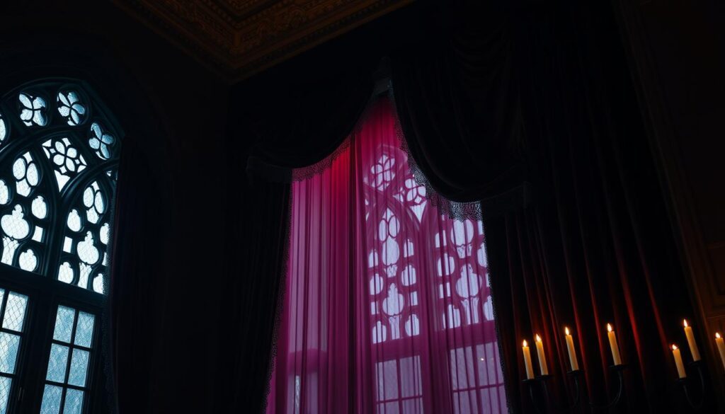 gothic drapes