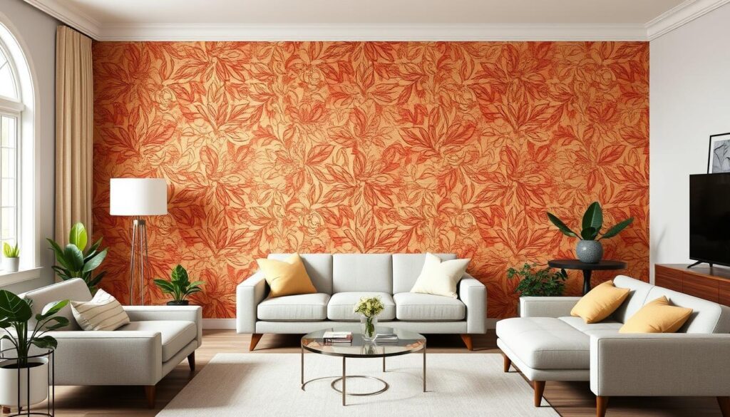 peel and stick wallpaper accent wall