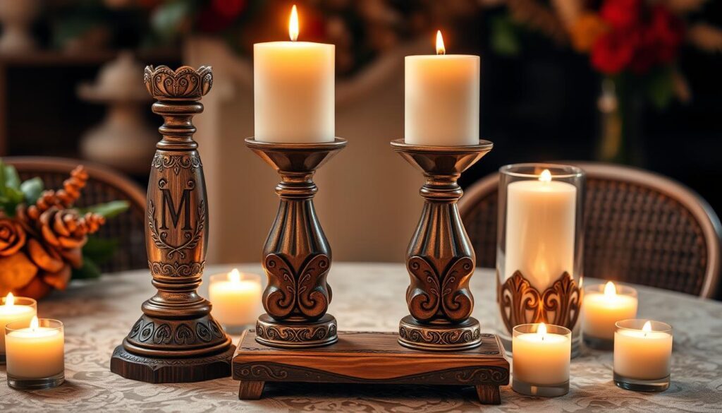 personalized candlesticks