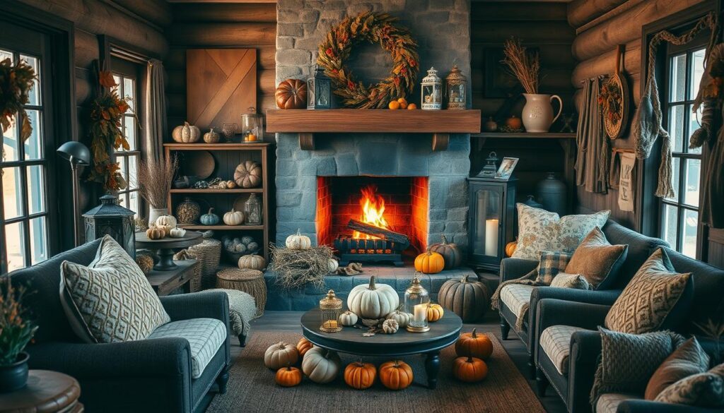 rustic fall decor